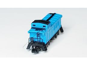 36' Blue Caboose